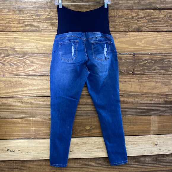 Blue Savvy Maternity Jeans - Picture 9 of 11